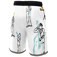 Short unisexe NBA & KidSuper Studios by Fanatics Blanc Utah Jazz Hometown