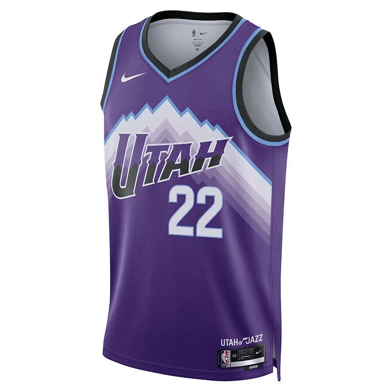 Unisex Nike Darryn Peterson Purple Utah Jazz 2026 NBA Draft Swingman Jersey - Icon Edition