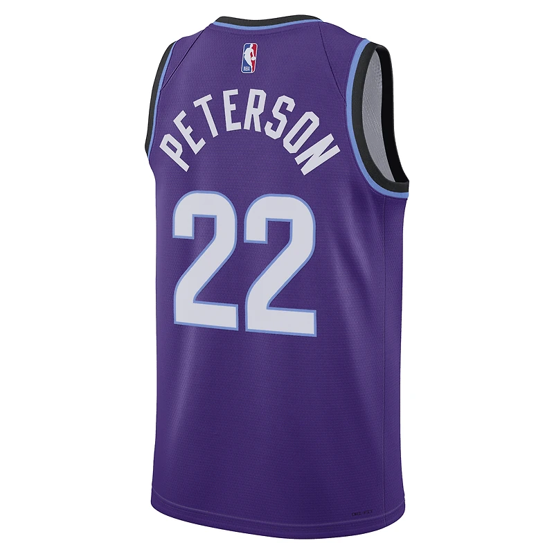Unisex Nike Darryn Peterson Purple Utah Jazz 2026 NBA Draft Swingman Jersey - Icon Edition