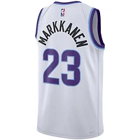 Unisex Nike Lauri Markkanen White Utah Jazz Swingman Jersey - Association Edition