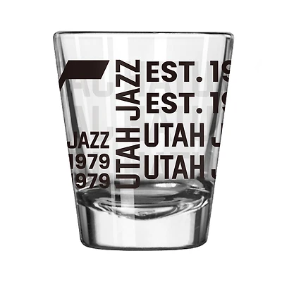Utah Jazz 4-Pack 2oz. Shot Glass Set