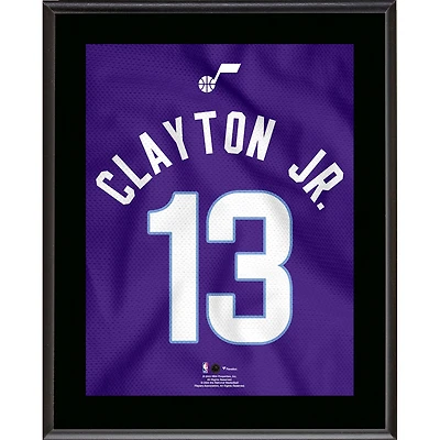 Walter Clayton Jr. Utah Jazz 10.5" x 13" Jersey Number Sublimated Player Plaque