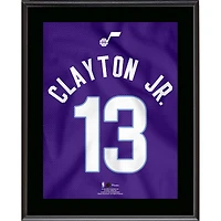 Walter Clayton Jr. Utah Jazz 10.5" x 13" Jersey Number Sublimated Player Plaque