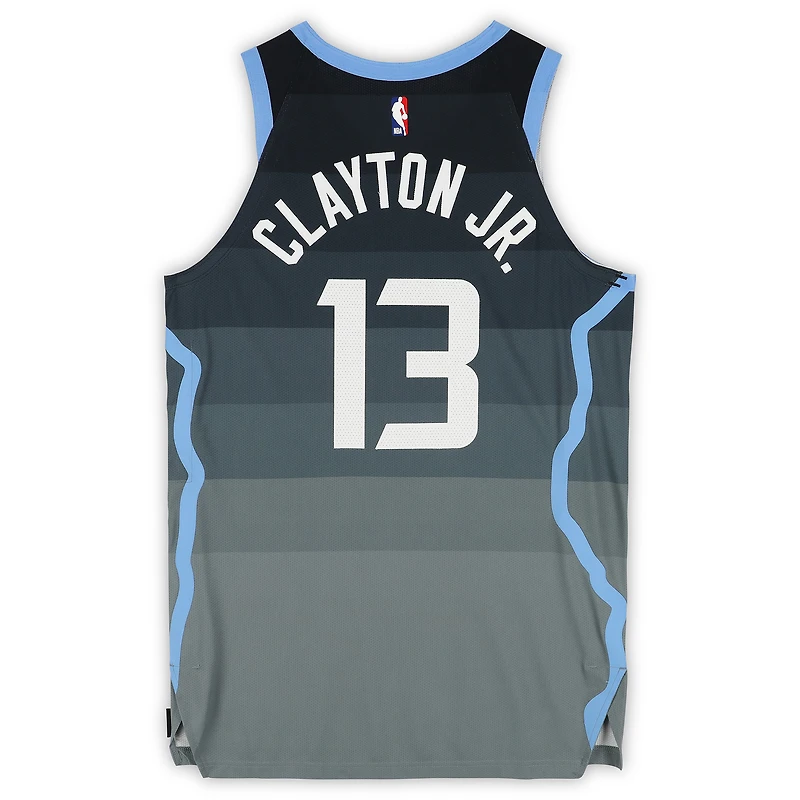 Walter Clayton Jr. Utah Jazz Game-Used #13 Gray Nike City Edition Jersey vs. Dallas Mavericks on January 8, 2026 - Size 50+4