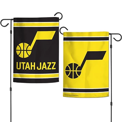 Drapeau de jardin double face WinCraft Utah Jazz 12" x 18"