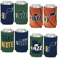 Paquet de quatre WinCraft Utah Jazz 12 oz. Ensemble de glacière