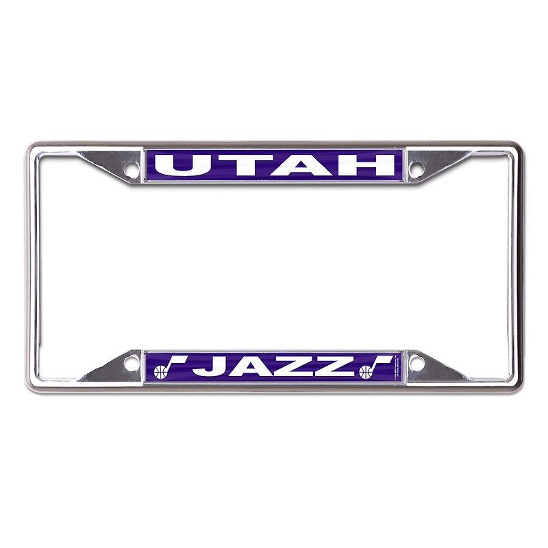 WinCraft Utah Jazz Cadre de plaque d'immatriculation en métal