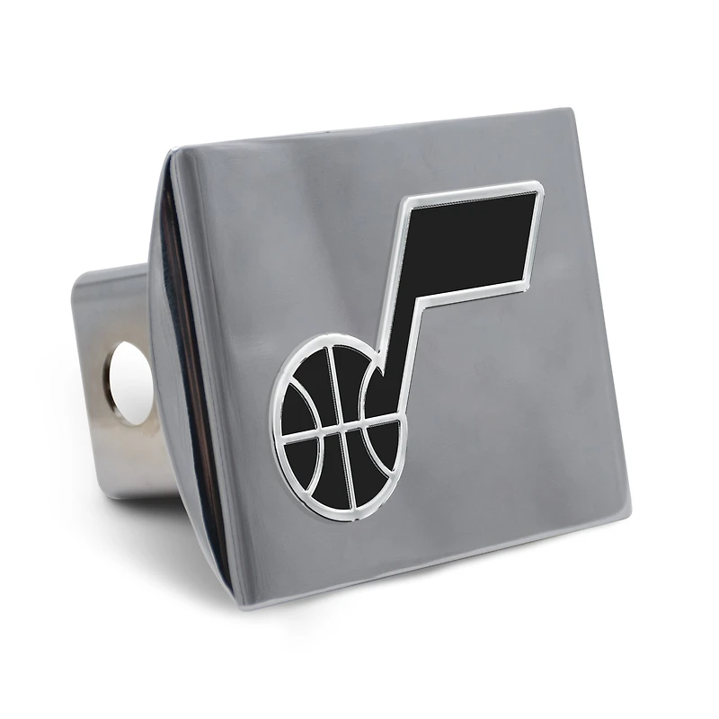 Cache-attelage en métal chromé de qualité supérieure WinCraft Utah Jazz