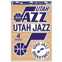 WinCraft Utah Jazz Primary 11'' x 17'' Multi-Use Decal Sheet