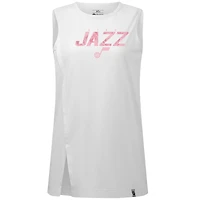 Débardeur floral Influx pour la fête des mères blanc Levelwear Utah Jazz femme
