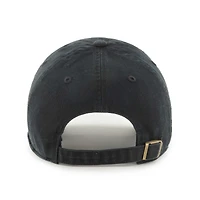 Women's '47  Black Utah Jazz Confetti Undervisor Clean Up Adjustable Hat