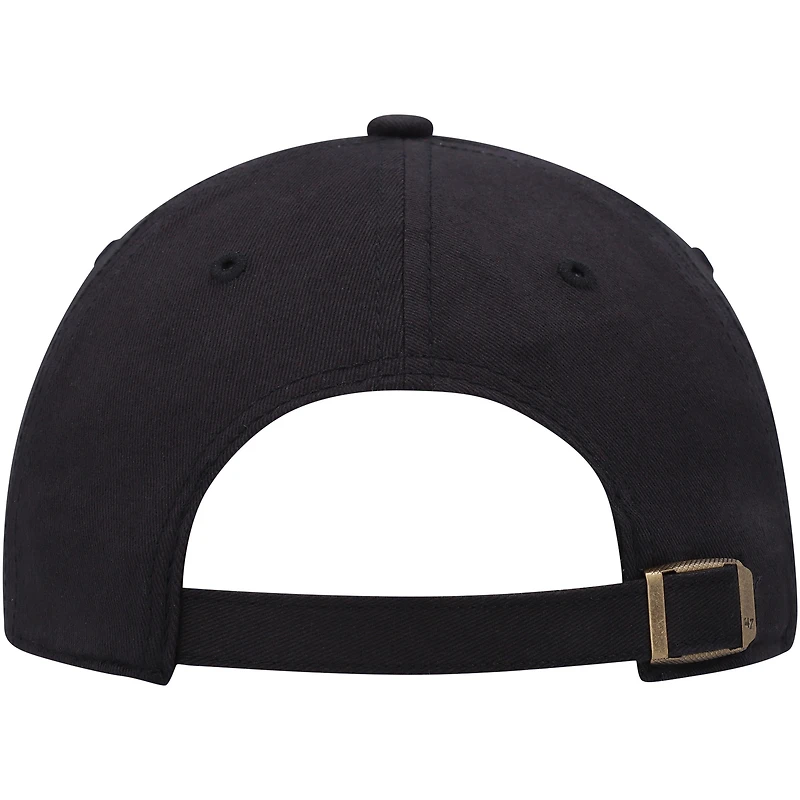Women's '47 Black Utah Jazz Miata Clean Up Adjustable Hat