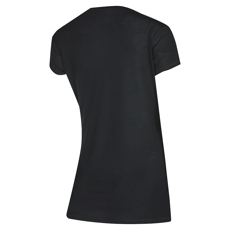 Women's Concepts Sport  Black/Gold Utah Jazz Vector Top & Flannel Pants Sleep Set