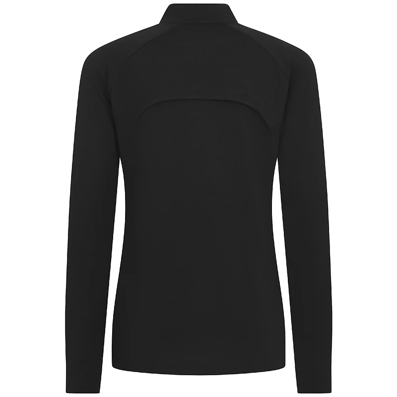 Women's Levelwear Black Utah Jazz Flex Insignia 2.0 Quarter-Zip Top