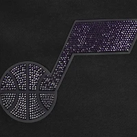 Sweat à capuche court Pro Standard pour femme, noir, Utah Jazz Jewels