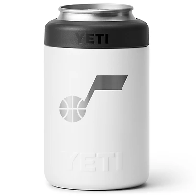 YETI White Utah Jazz 12oz. Rambler Colster Can Cooler