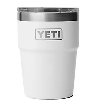 YETI White Utah Jazz 16oz. Rambler Stackable Cup with Magslider Lid