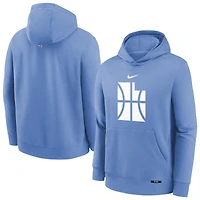 Sweat à capuche Nike City Edition Club Logo pour jeune homme, bleu, Utah Jazz NBA Youth HO25 OST