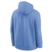 Sweat à capuche Nike City Edition Club Logo pour jeune homme, bleu, Utah Jazz NBA Youth HO25 OST
