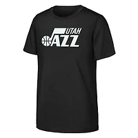 T-shirt Outerstuff violet pour jeunes avec logo principal des Utah Jazz