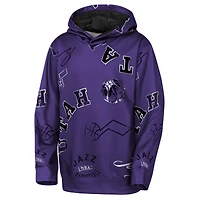 Sweat à capuche violet Youth Outerstuff Utah Jazz Moving Violation