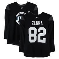 Adam Žlnka Utah Mammoth Practice-Used #82 Jersey from the 2024-25 NHL Season