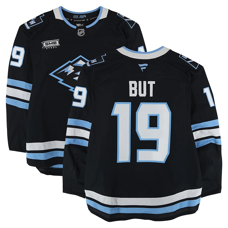 Maillot noir n° 19 de Daniil Butt (Utah Mammoth), porté lors des matchs joués entre le 11 janvier et le 26 mars 2026.