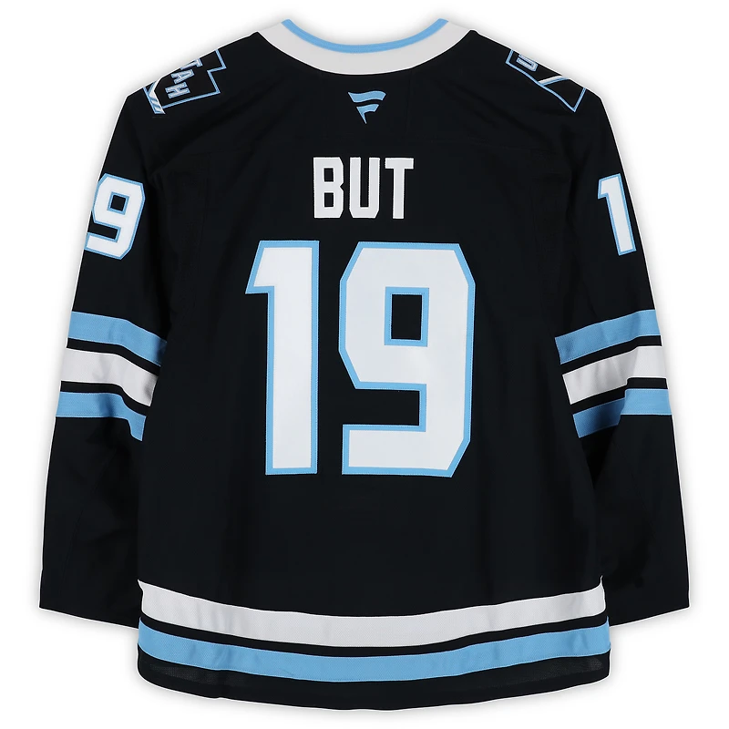 Daniil But Utah Mammoth Player-Issued #19 Black Authentic Pro Jersey from the 2026 Stanley Cup Playoffs