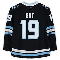Daniil But Utah Mammoth Player-Issued #19 Black Authentic Pro Jersey from the 2026 Stanley Cup Playoffs