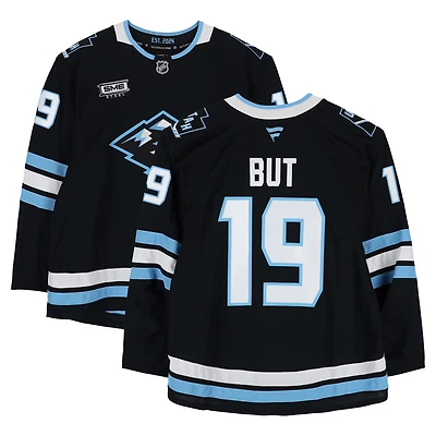 Daniil But Utah Mammoth Player-Issued #19 Black Authentic Pro Jersey from the 2026 Stanley Cup Playoffs