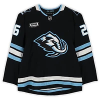 Dmitry Simashev Utah Mammoth Game-Used #26 Black Set 1 Jersey from Multiple Games Between October 15, 2025 & January 9, 2026