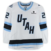 Jack McBain Utah Mammoth Game-Used #22 White Set 2 Jersey Worn During Games Played Between December 14, 2025 and March 28, 2026