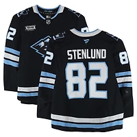 Kevin Stenlund Utah Mammoth Game-Used #82 Black Set 2 Jersey Worn During Games Played Between January 11 and March 26, 2026