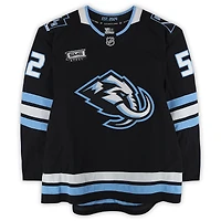MacKenzie Weegar Utah Mammoth Game-Used #52 Black Set 2 Jersey Worn During Games Played Between January 11 and March 26, 2026