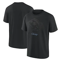 T-shirt épais Fanatics Utah Mammoth Blackout pour homme
