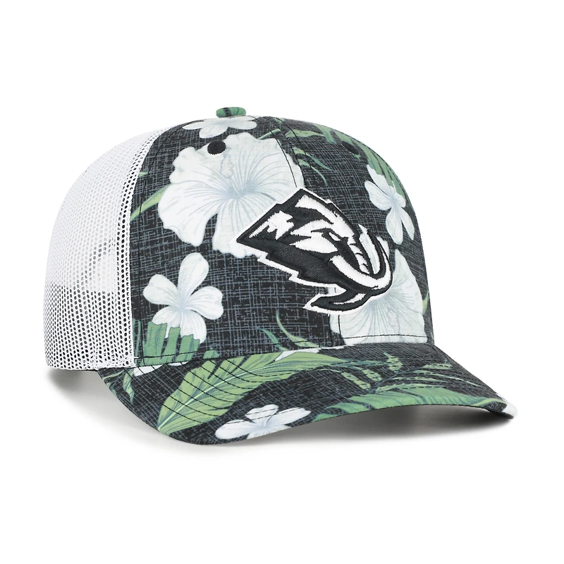 Men's '47  Black/White Utah Mammoth Beach Side Adjustable Trucker Hat