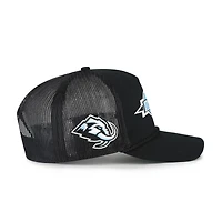 Men's '47  Black Utah Mammoth Frame Out Mesh Rope Hitch Adjustable Hat