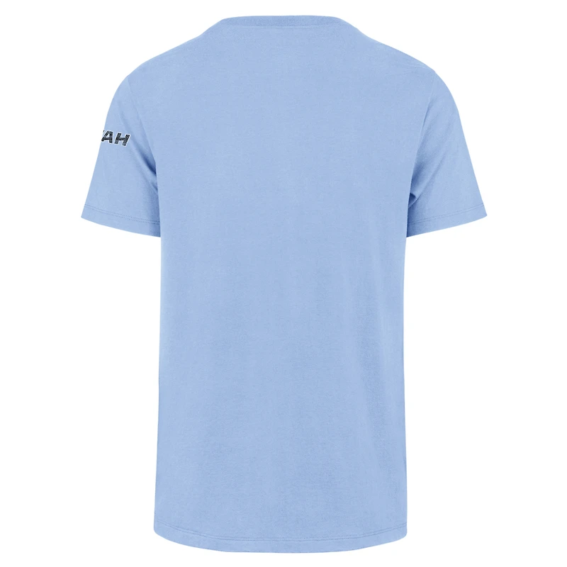 Men's '47 Light Blue Utah Mammoth Dog Mascot T-Shirt