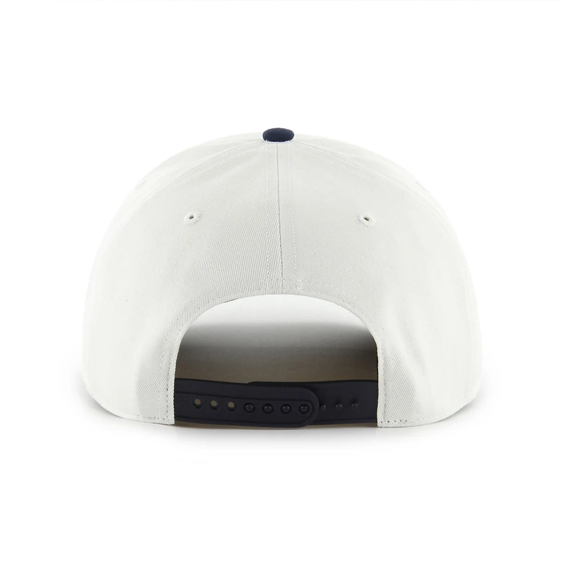 Men's '47 White/Black Utah Mammoth Logo Hitch Adjustable Hat