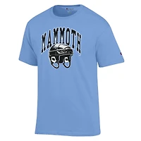 Men's Champion Blue Utah Mammoth Helmet T-Shirt