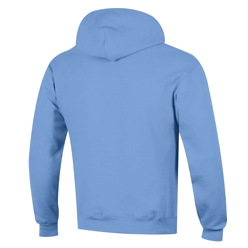 Sweat à capuche Champion Powerblend bleu clair Utah Mammoth pour homme