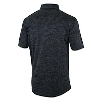 Men's Columbia Black Utah Mammoth Heading Out Polo