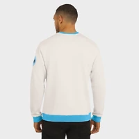 Men's Darius Rucker Collection by Fanatics  Cream Utah Hockey Club Colorblock Pullover Sweatshirt