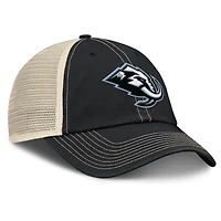 Casquette trucker ajustable Fanatics noire/naturelle Utah Mammoth Rival pour homme