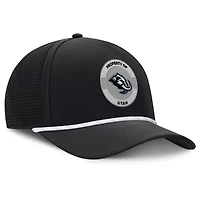 Casquette ajustable authentique Pro Rink Utah Mammoth noire Fanatics pour homme