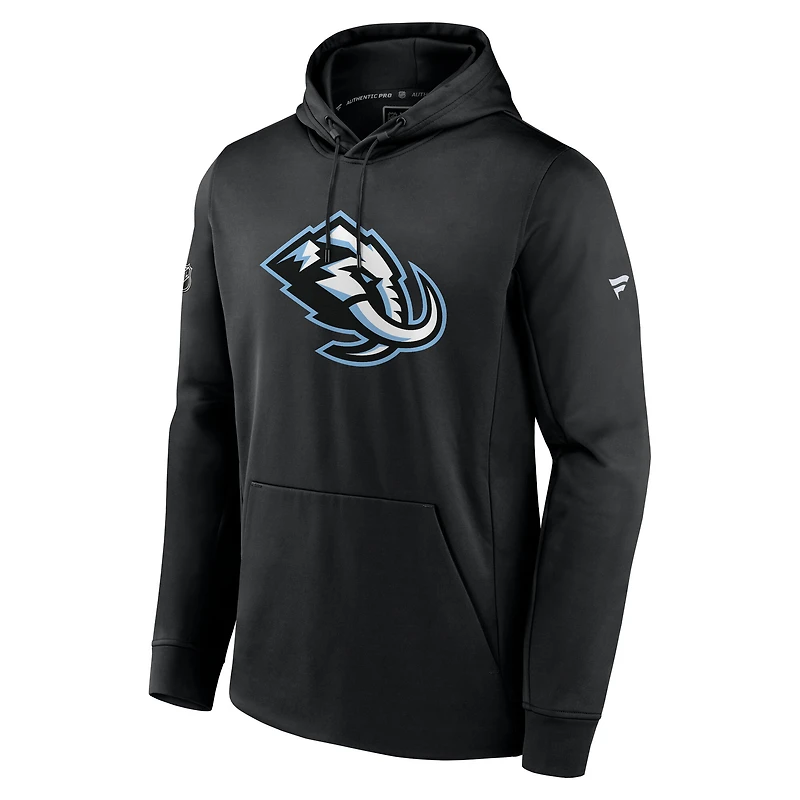 Sweat à capuche en polaire authentique Utah Mammoth Pro Rink pour homme Fanatics Black