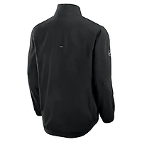 Men's Fanatics Black Utah Mammoth Authentic Pro Rink Full-Zip Coaches Jacket
