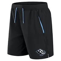 Short de performance authentique Pro Rink Utah Mammoth noir Fanatics pour homme
