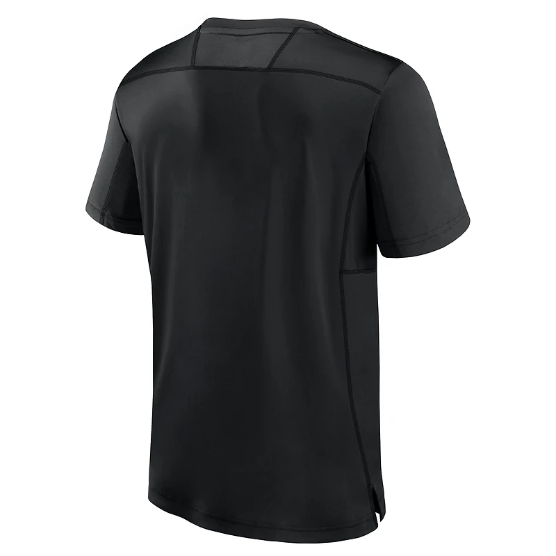 T-shirt authentique Pro Rink Utah Mammoth pour homme, noir, Fanatics