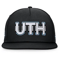 Casquette snapback authentique noire Utah Mammoth pour homme
